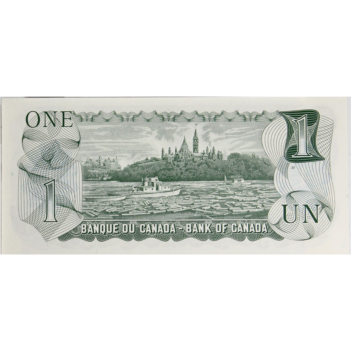 BC-46b 1973 Canada $1 Crow-Bouey, ECH, Choice Uncirculated (CUNC63)