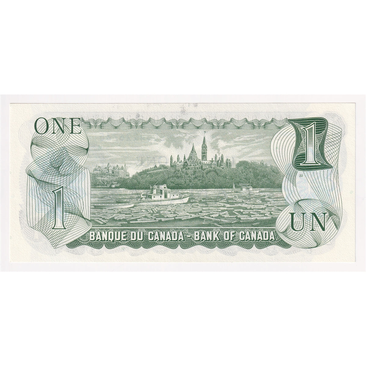 BC-46b 1973 Canada $1 Crow-Bouey, ECS, Choice Uncirculated (CUNC63)