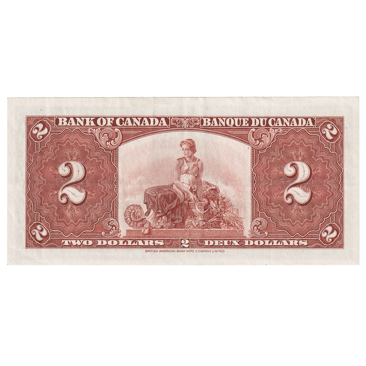 BC-22b 1937 Canada $2 Gordon-Towers, T/B, VF-EF (VF30)