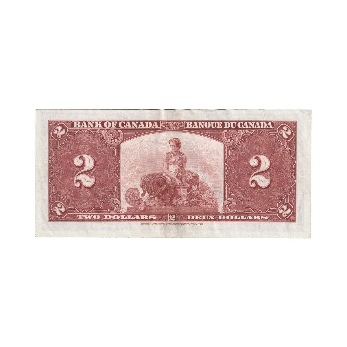 BC-22c 1937 Canada $2 Coyne-Towers, K/R, EF