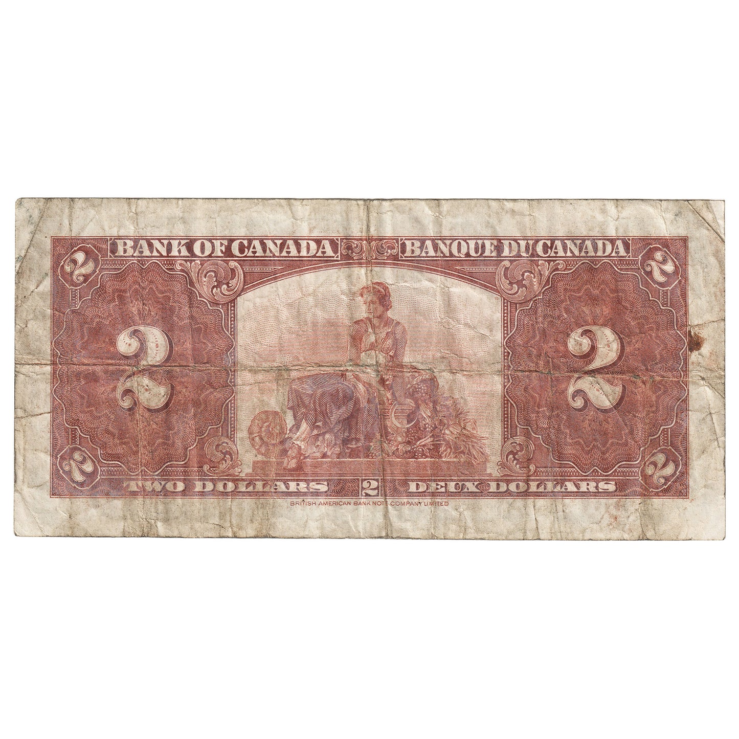 BC-22c 1937 Canada $2 Coyne-Towers, L/R, F
