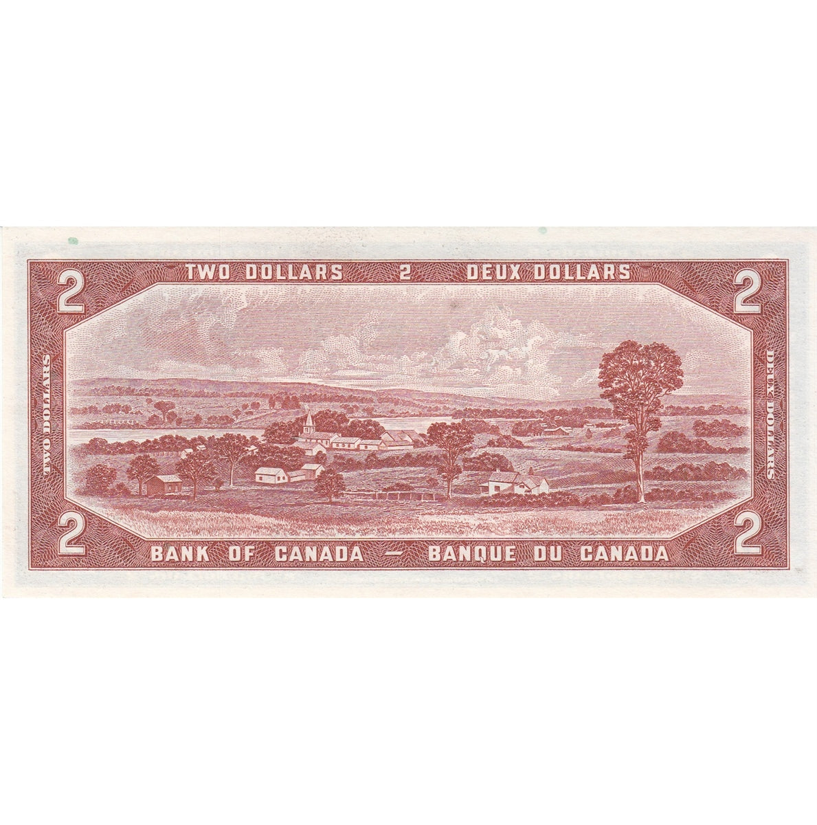 BC-38a 1954 Canada $2 Beattie-Coyne, J/B, AU-UNC (AU55)