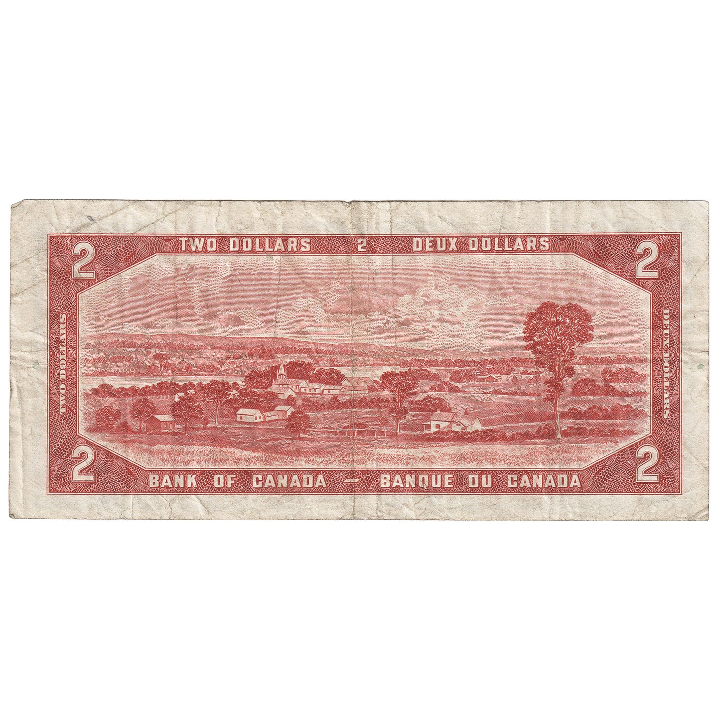 BC-38a 1954 Canada $2 Beattie-Coyne, J/B, F