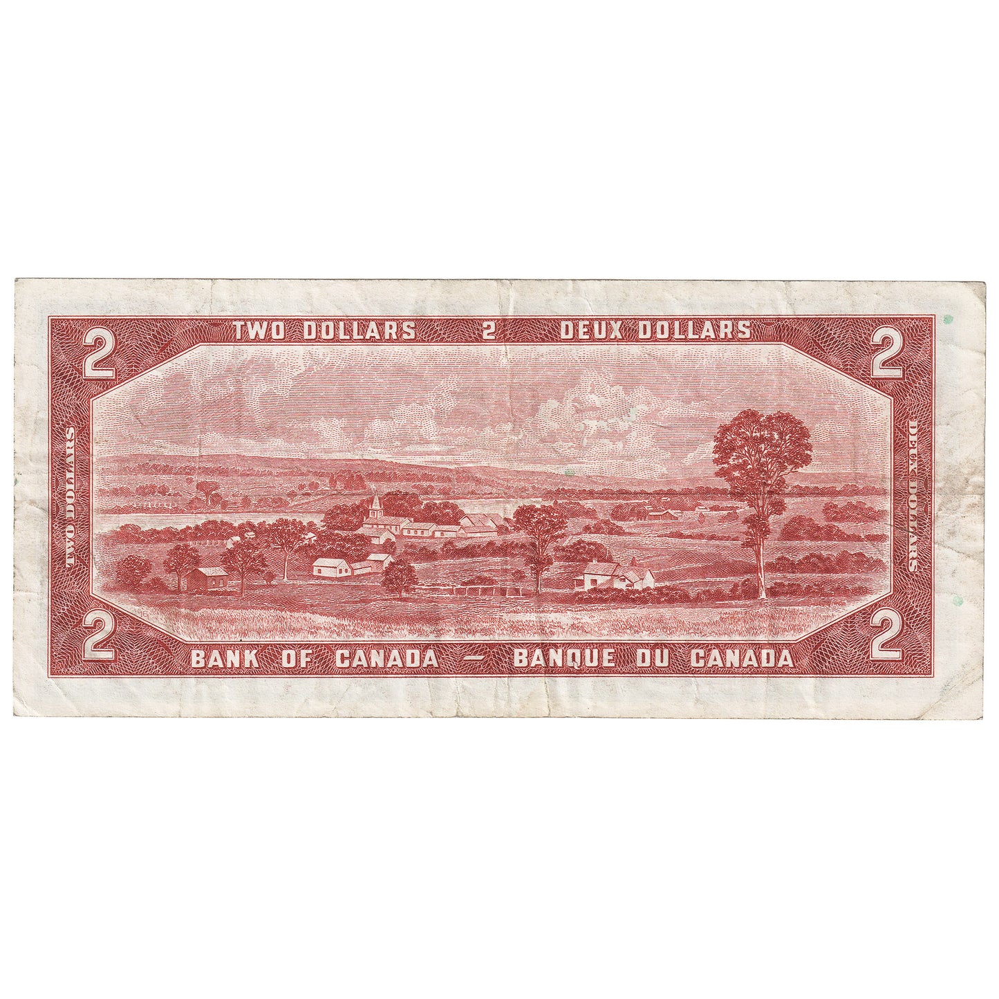 BC-38a 1954 Canada $2 Beattie-Coyne, J/B, VF