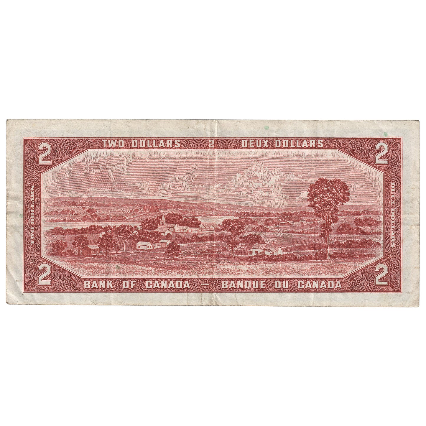 BC-38a 1954 Canada $2 Beattie-Coyne, K/B, VF