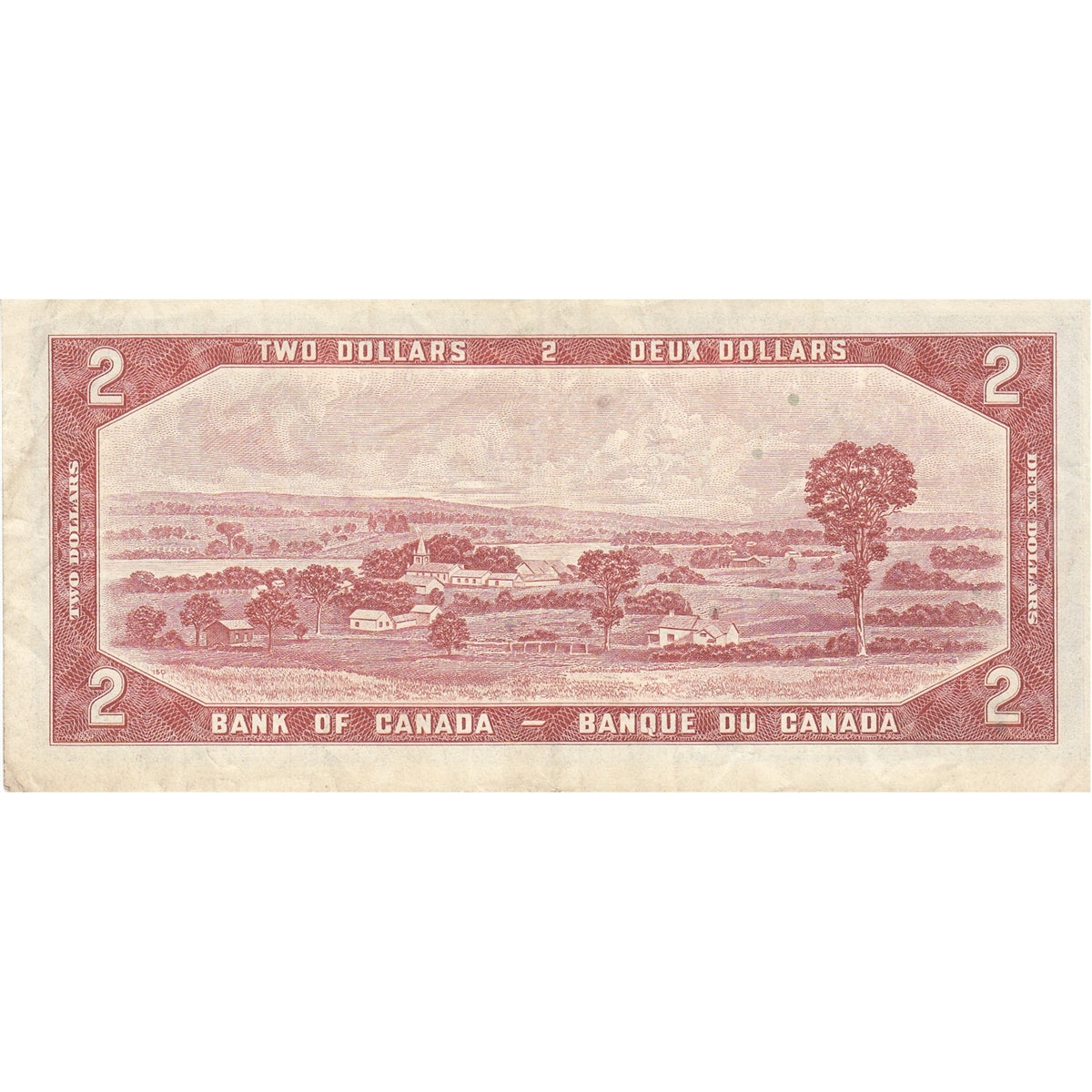 BC-38b 1954 Canada $2 Beattie-Rasminsky, A/G, VF