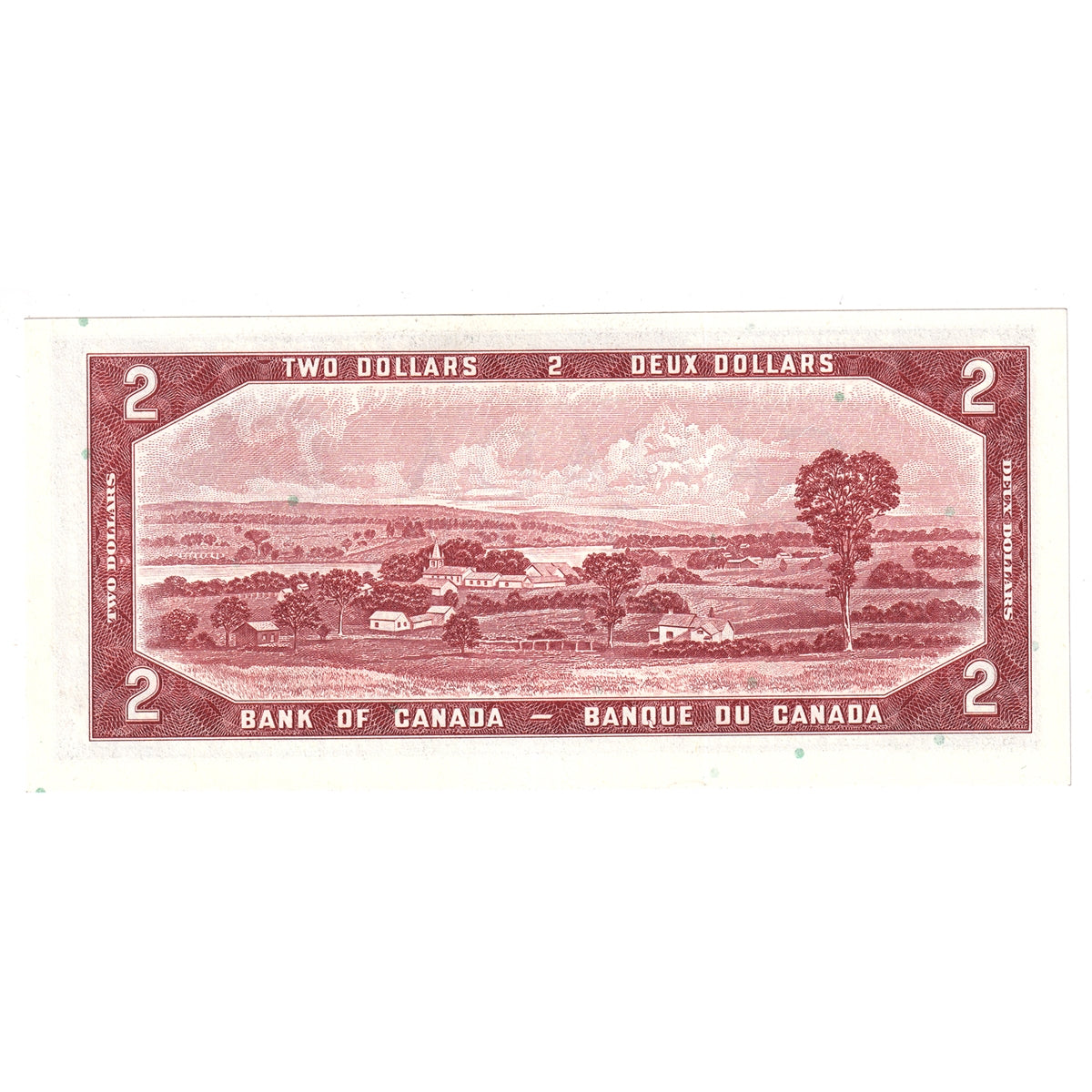 BC-38b 1954 Canada $2 Beattie-Rasminsky, Z/U, Choice Uncirculated (CUNC63)