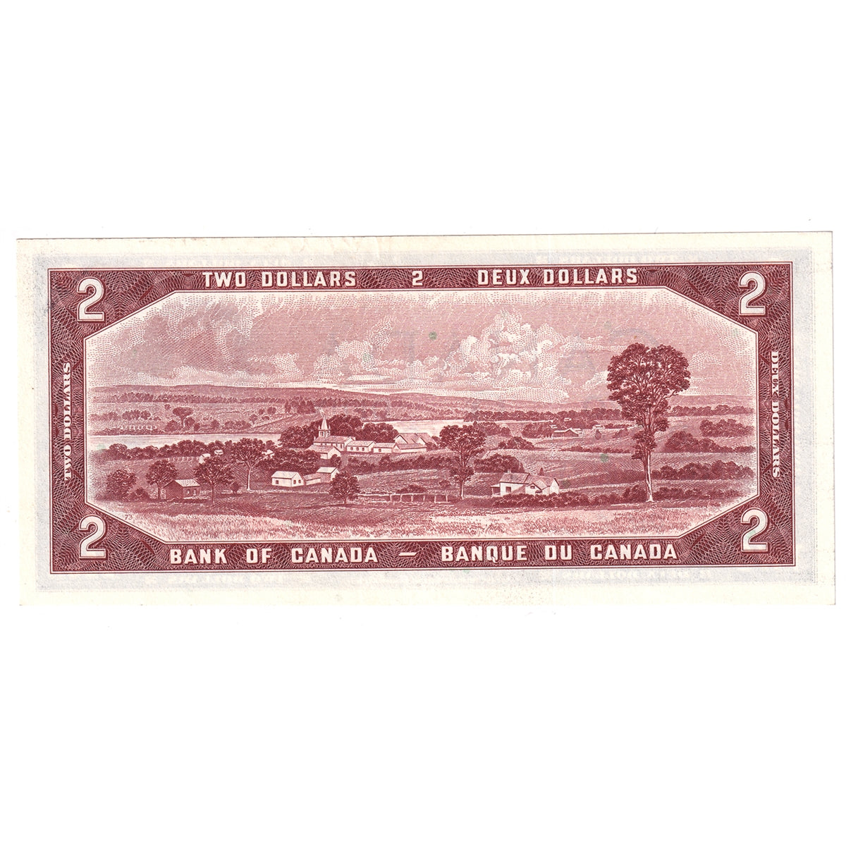 BC-38bA 1954 Canada $2 Beattie-Rasminsky, *A/B, AU-UNC