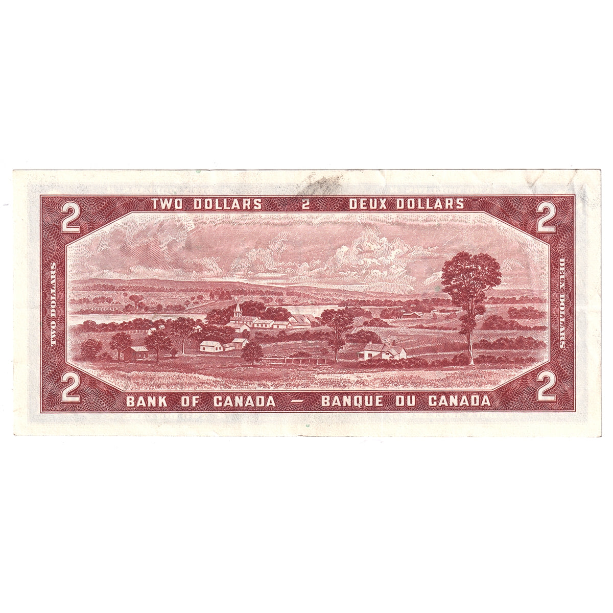 BC-38bA 1954 Canada $2 Beattie-Rasminsky, *B/B, EF-AU