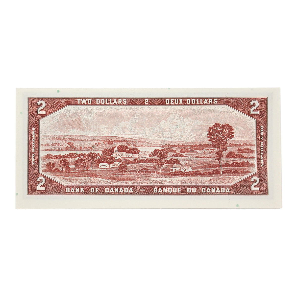 BC-38c 1954 Canada $2 Bouey-Rasminsky, A/G, Choice Uncirculated (CUNC63)