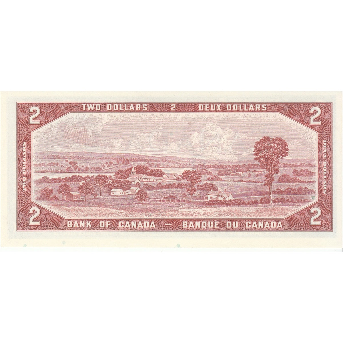 BC-38c 1954 Canada $2 Bouey-Rasminsky, C/G, Uncirculated (MS60)