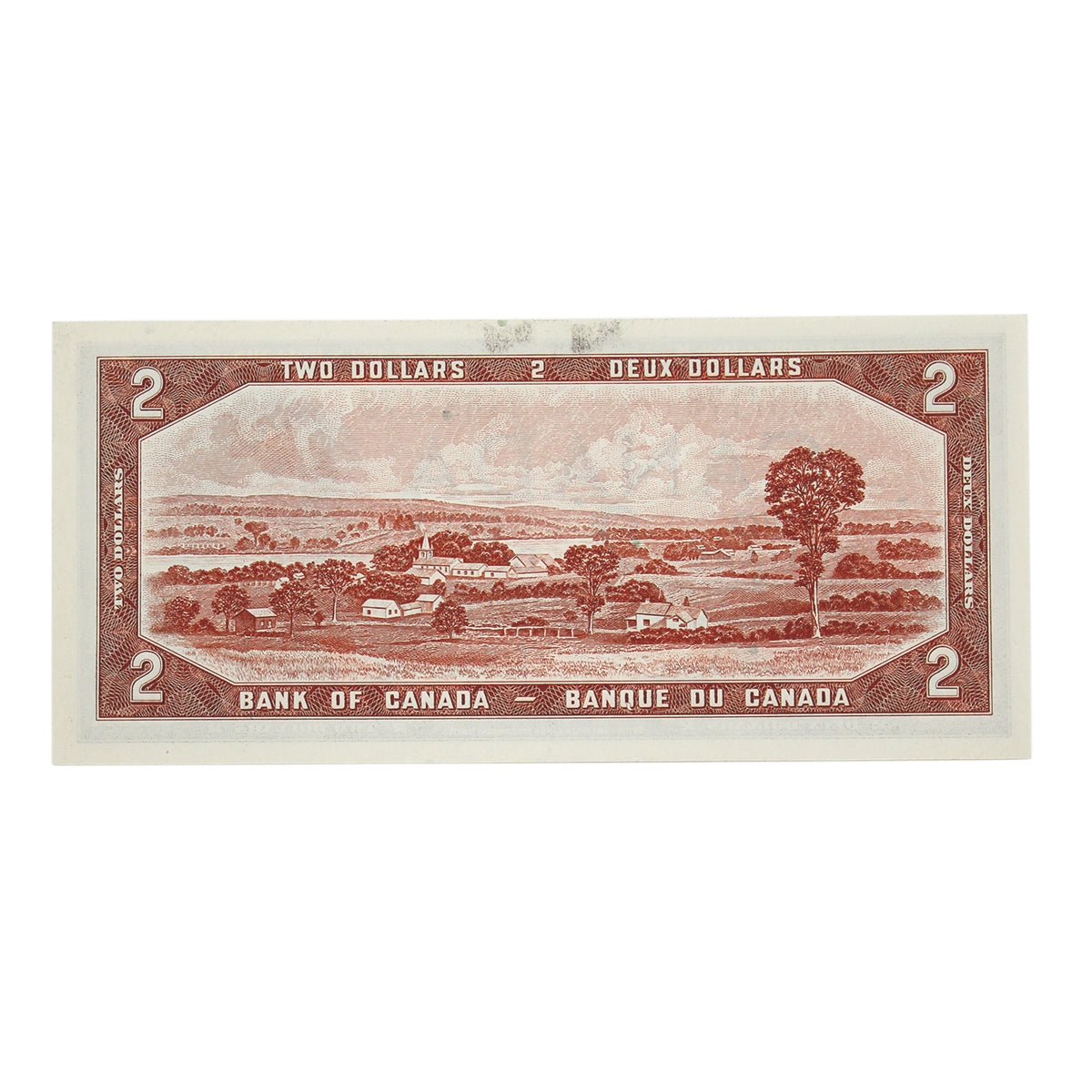 BC-38c 1954 Canada $2 Bouey-Rasminsky, J/G, Choice Uncirculated (CUNC63)