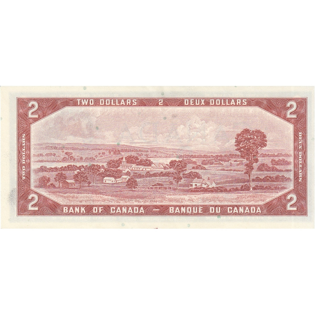 BC-38c 1954 Canada $2 Bouey-Rasminsky, L/G, AU