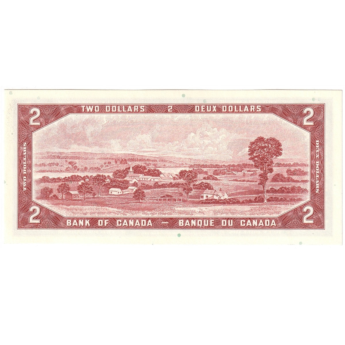 BC-38c 1954 Canada $2 Bouey-Rasminsky, L/G, UNC
