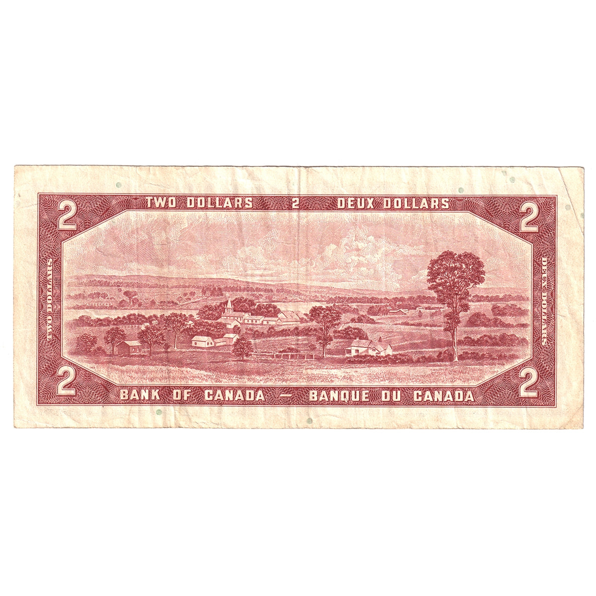 BC-38cA 1954 Canada $2 Bouey-Rasminsky, *A/G Above 3.2M, VF