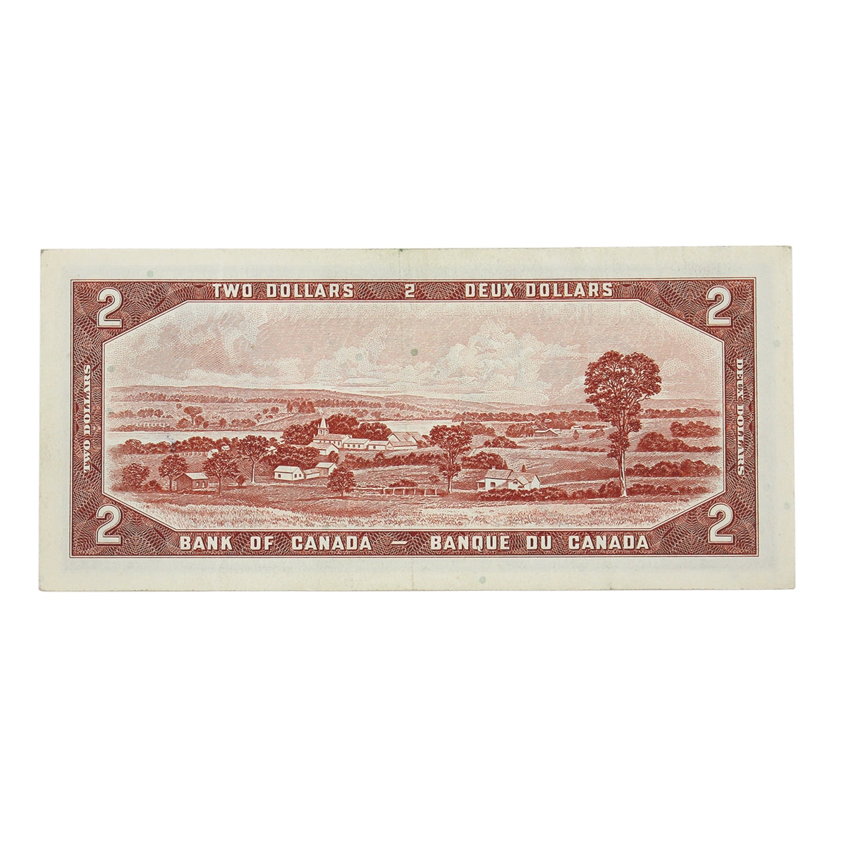 BC-38d 1954 Canada $2 Lawson-Bouey, L/G, VF-EF