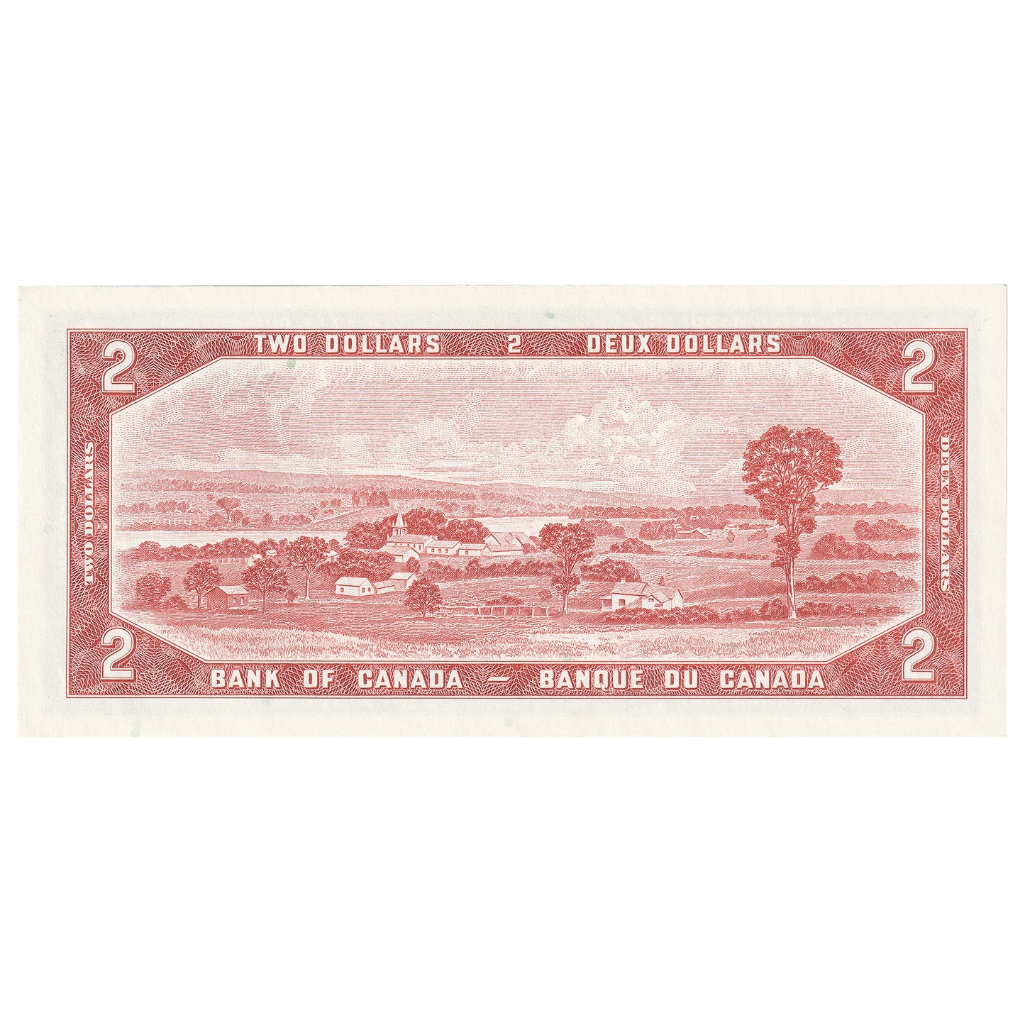 BC-38d 1954 Canada $2 Lawson-Bouey, N/G, Uncirculated (MS60)