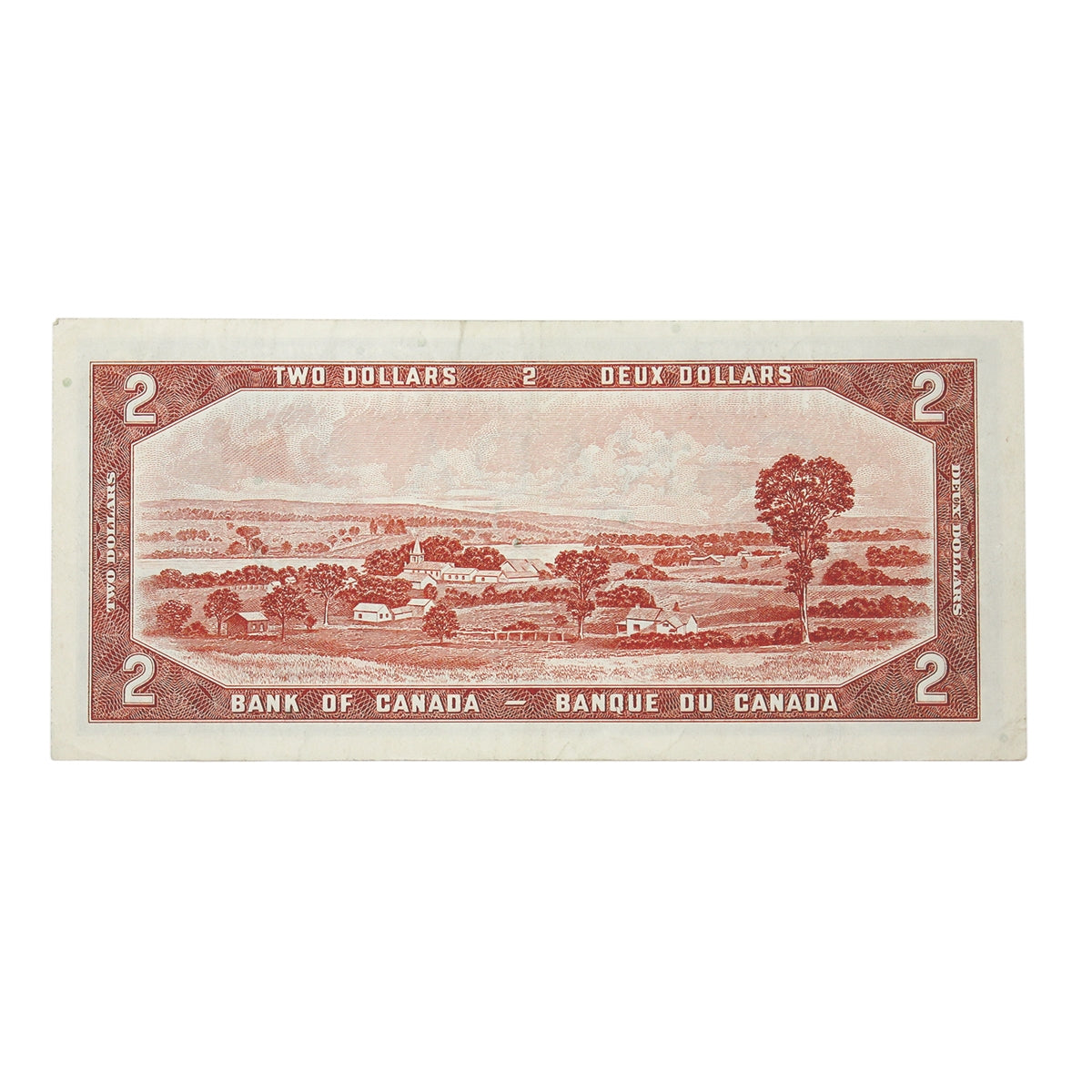 BC-38d 1954 Canada $2 Lawson-Bouey, O/G, CIRC