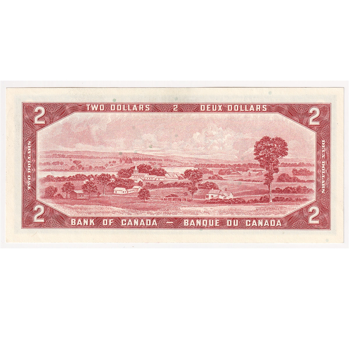BC-38d 1954 Canada $2 Lawson-Bouey, O/G, Uncirculated (MS60)