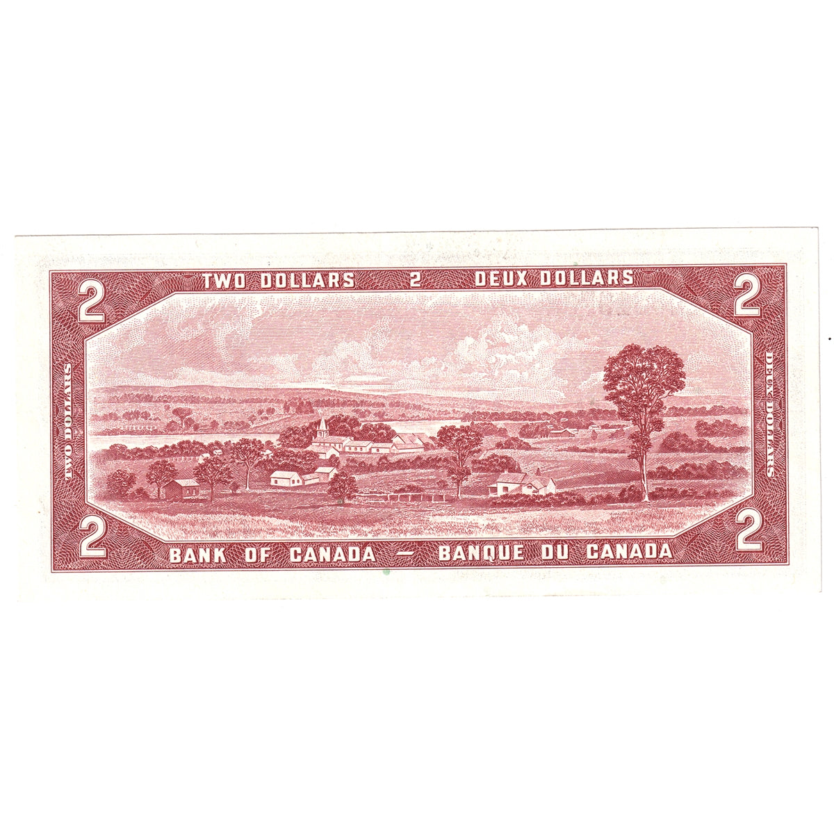 BC-38d 1954 Canada $2 Lawson-Bouey, P/G, EF-AU (EF45)