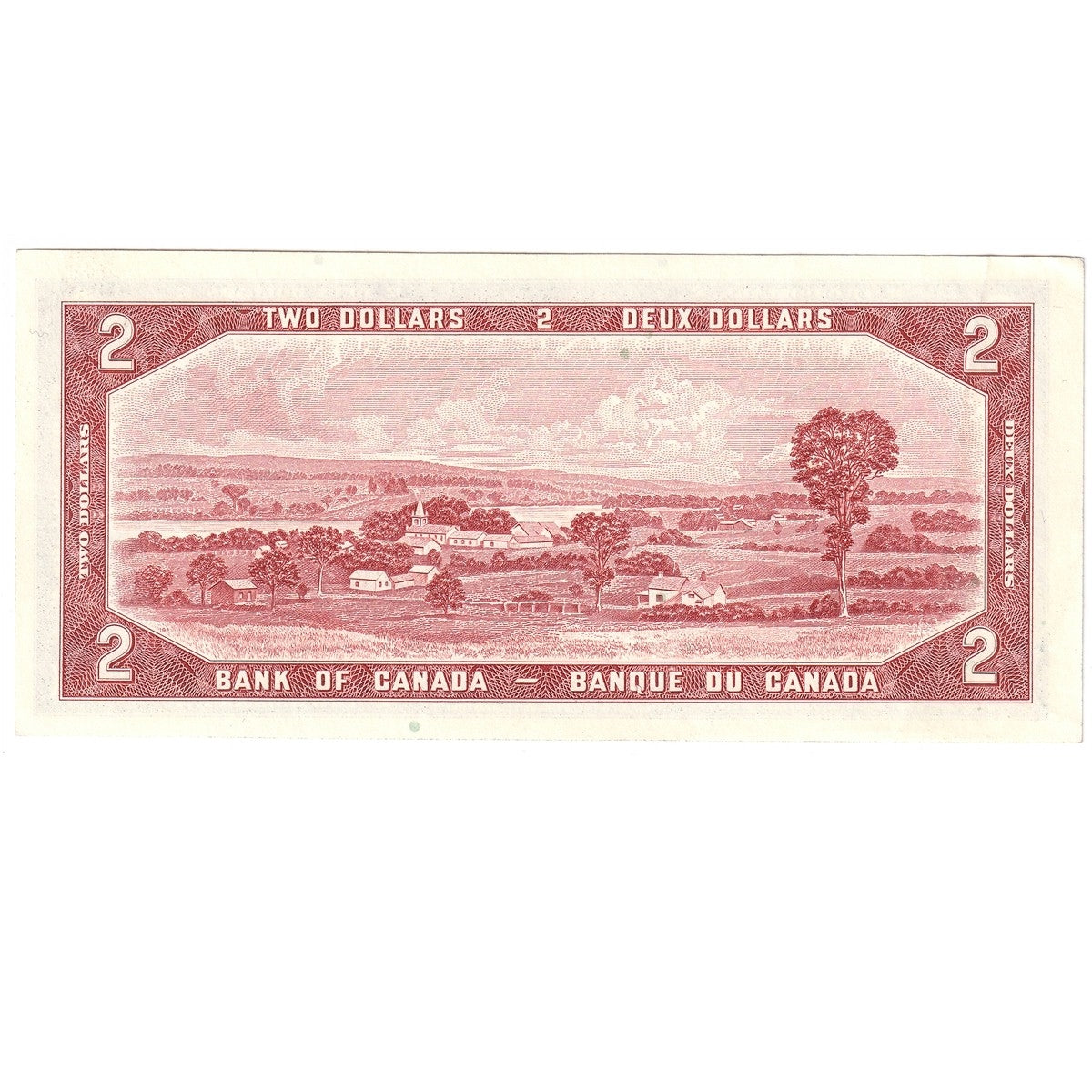 BC-38d 1954 Canada $2 Lawson-Bouey, R/G, Almost Uncirculated (AU50)