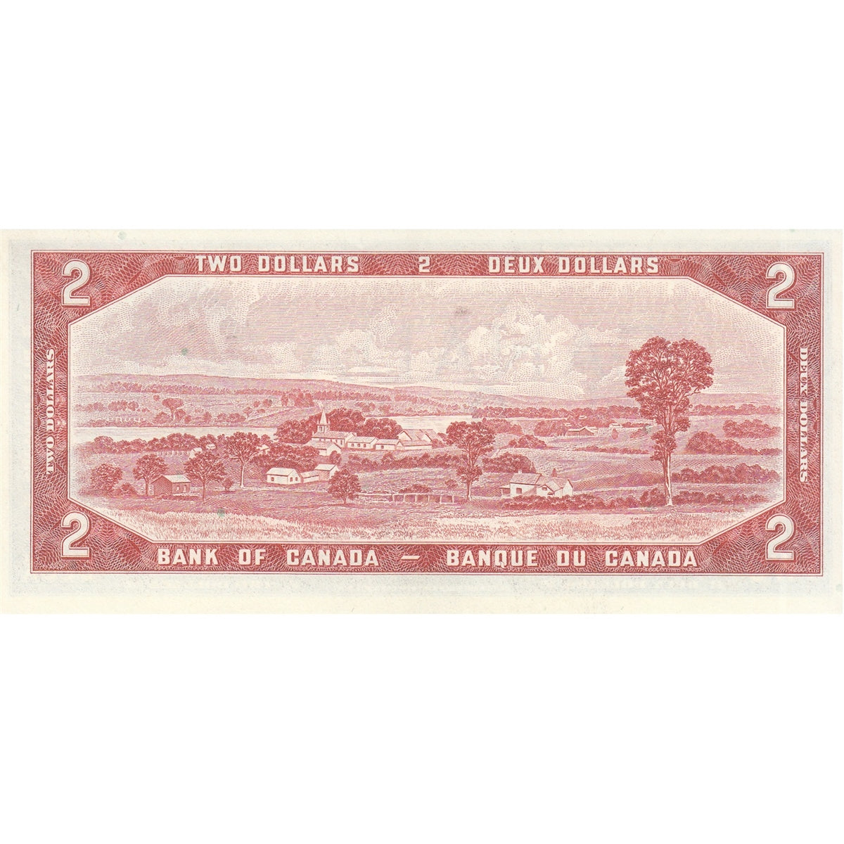 BC-38d 1954 Canada $2 Lawson-Bouey, R/G, Uncirculated (MS60)