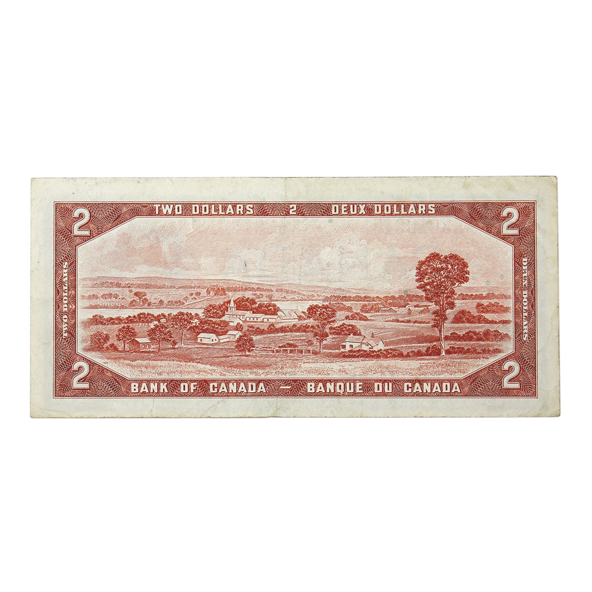 BC-38d 1954 Canada $2 Lawson-Bouey, T/G, CIRC