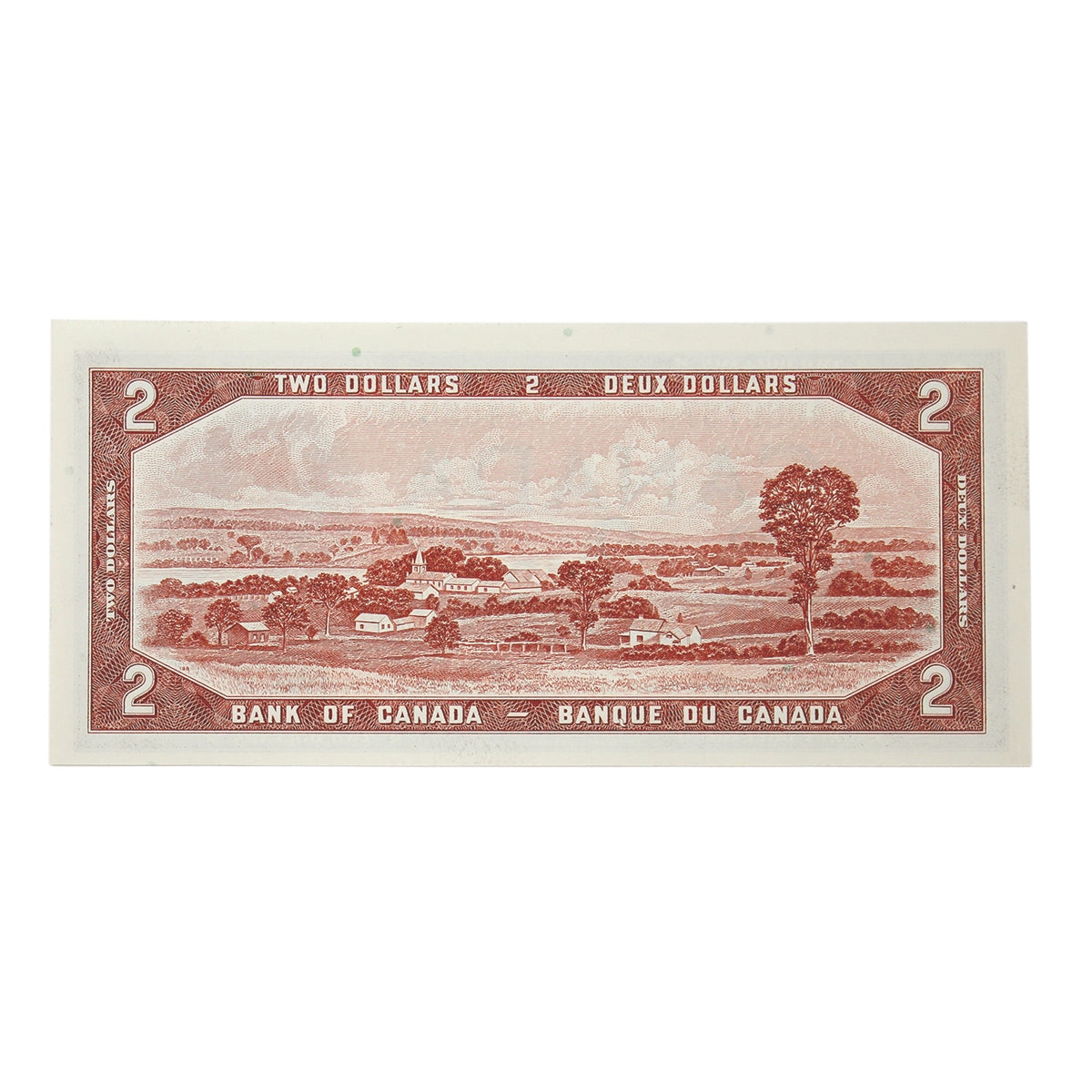 BC-38d 1954 Canada $2 Lawson-Bouey, T/G, Choice Uncirculated (CUNC63)