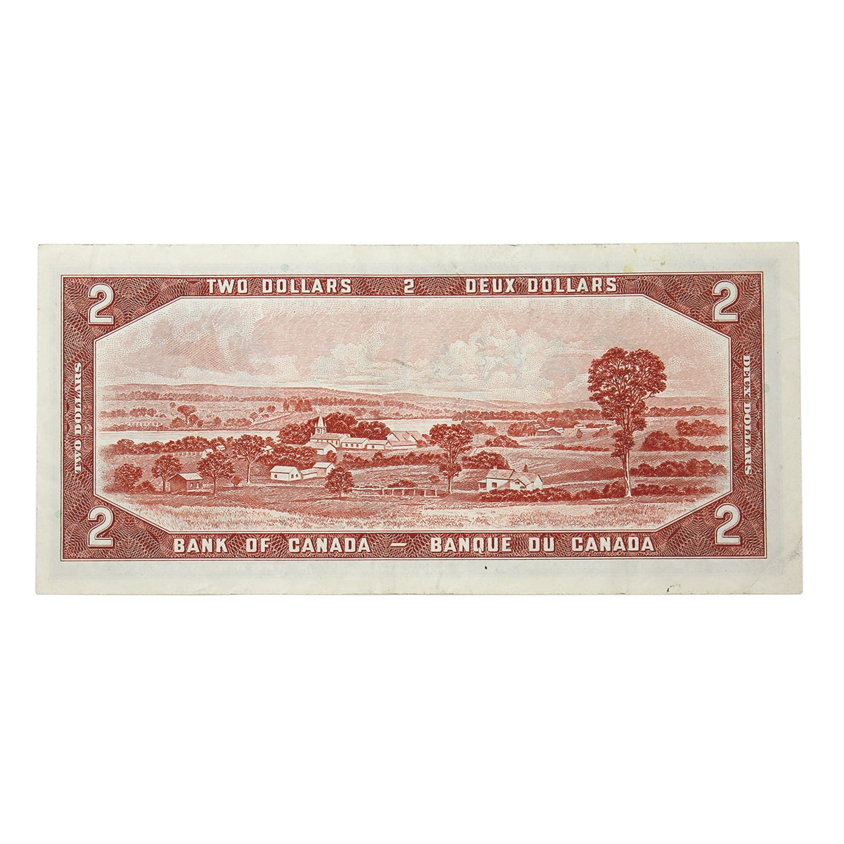 BC-38d 1954 Canada $2 Lawson-Bouey, U/G, CIRC