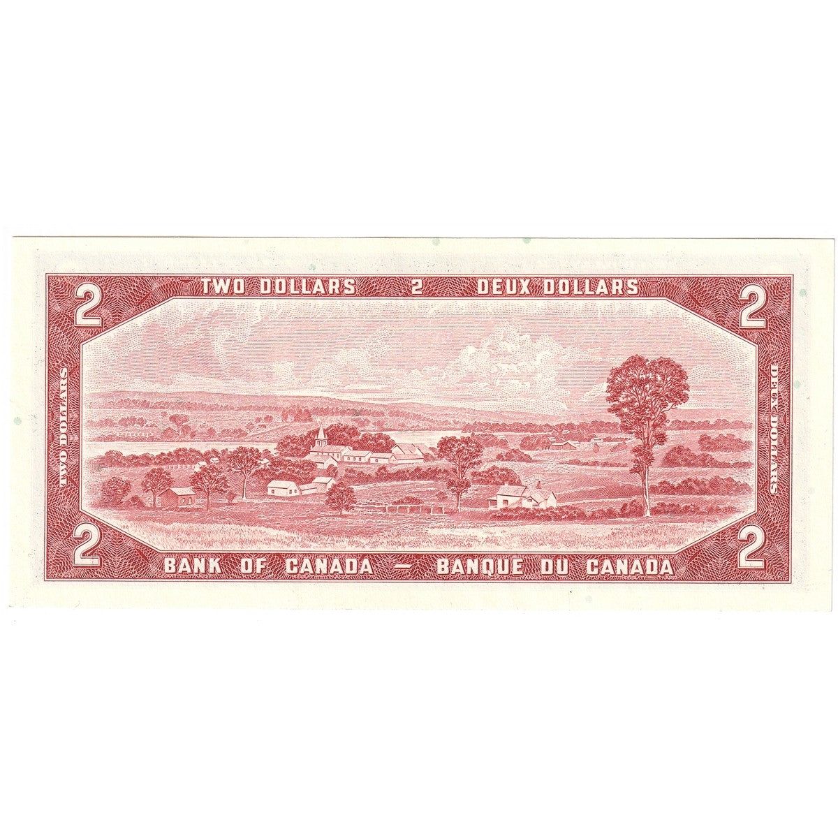 BC-38d 1954 Canada $2 Lawson-Bouey, U/G, Choice Uncirculated (CUNC63)