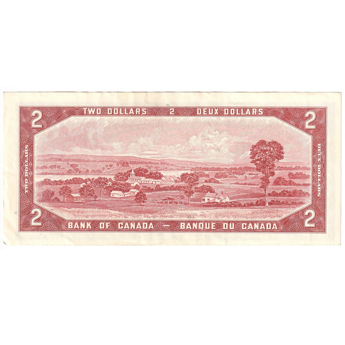 BC-38d 1954 Canada $2 Lawson-Bouey, U/G, Extra Fine (EF40)