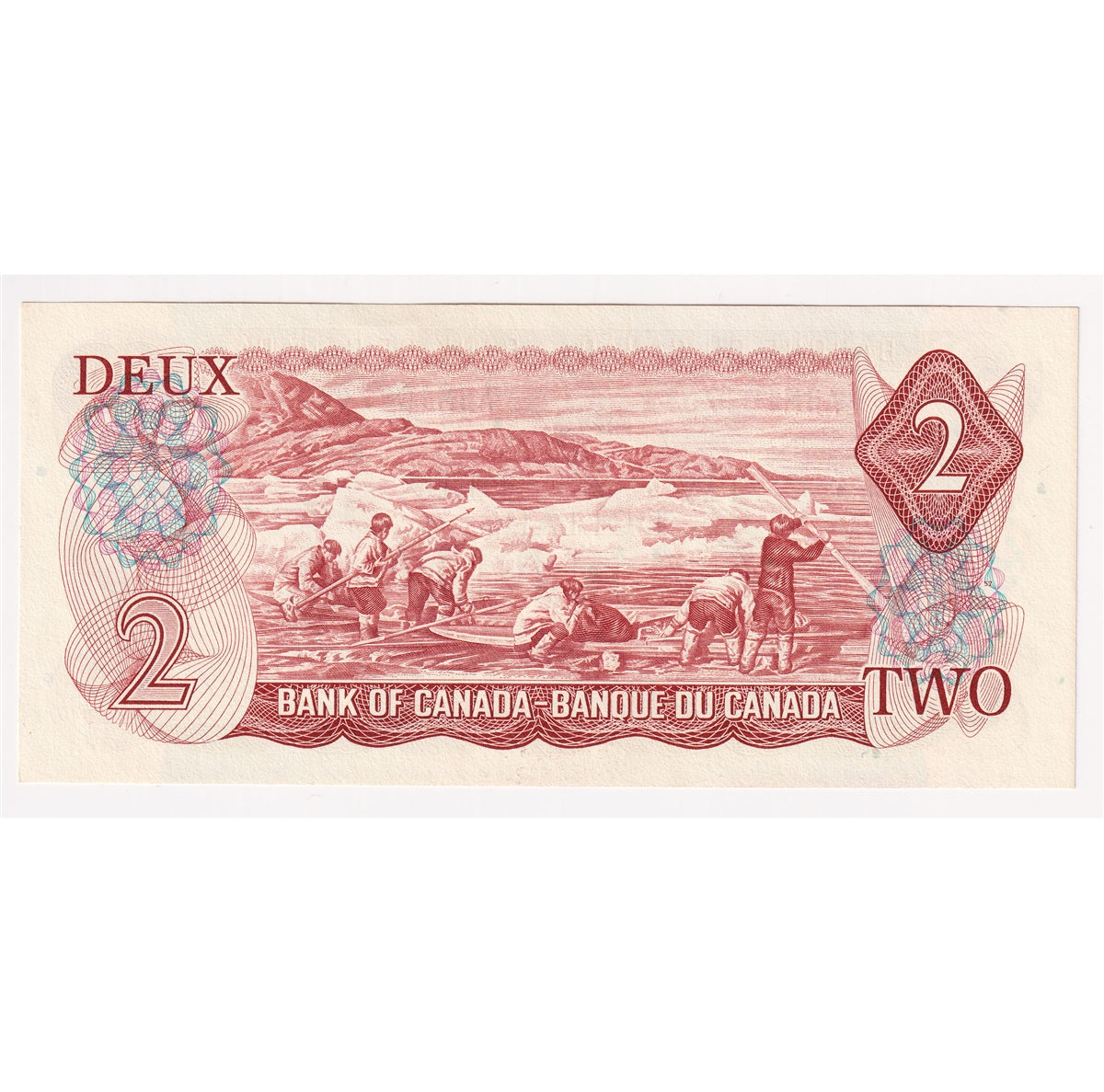 BC-47a-i 1974 Canada $2 Lawson-Bouey, ABM, Uncirculated (MS60)