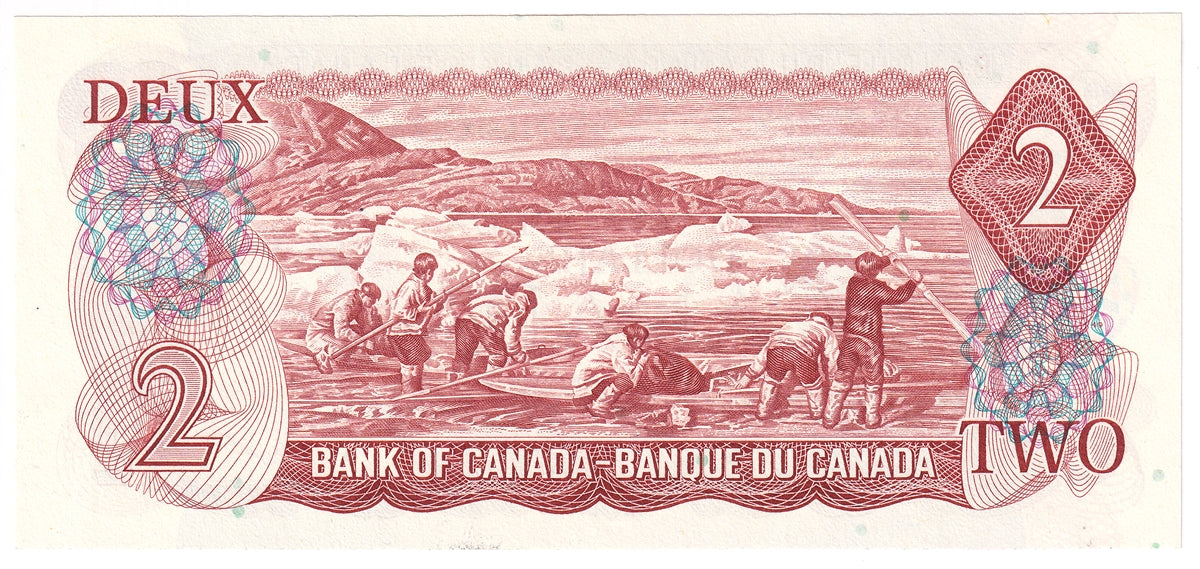BC-47a 1974 Canada $2 Lawson-Bouey, RC, CUNC