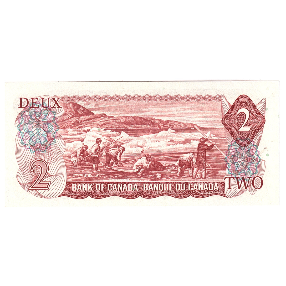 BC-47a 1974 Canada $2 Lawson-Bouey, RF, Uncirculated (MS60)