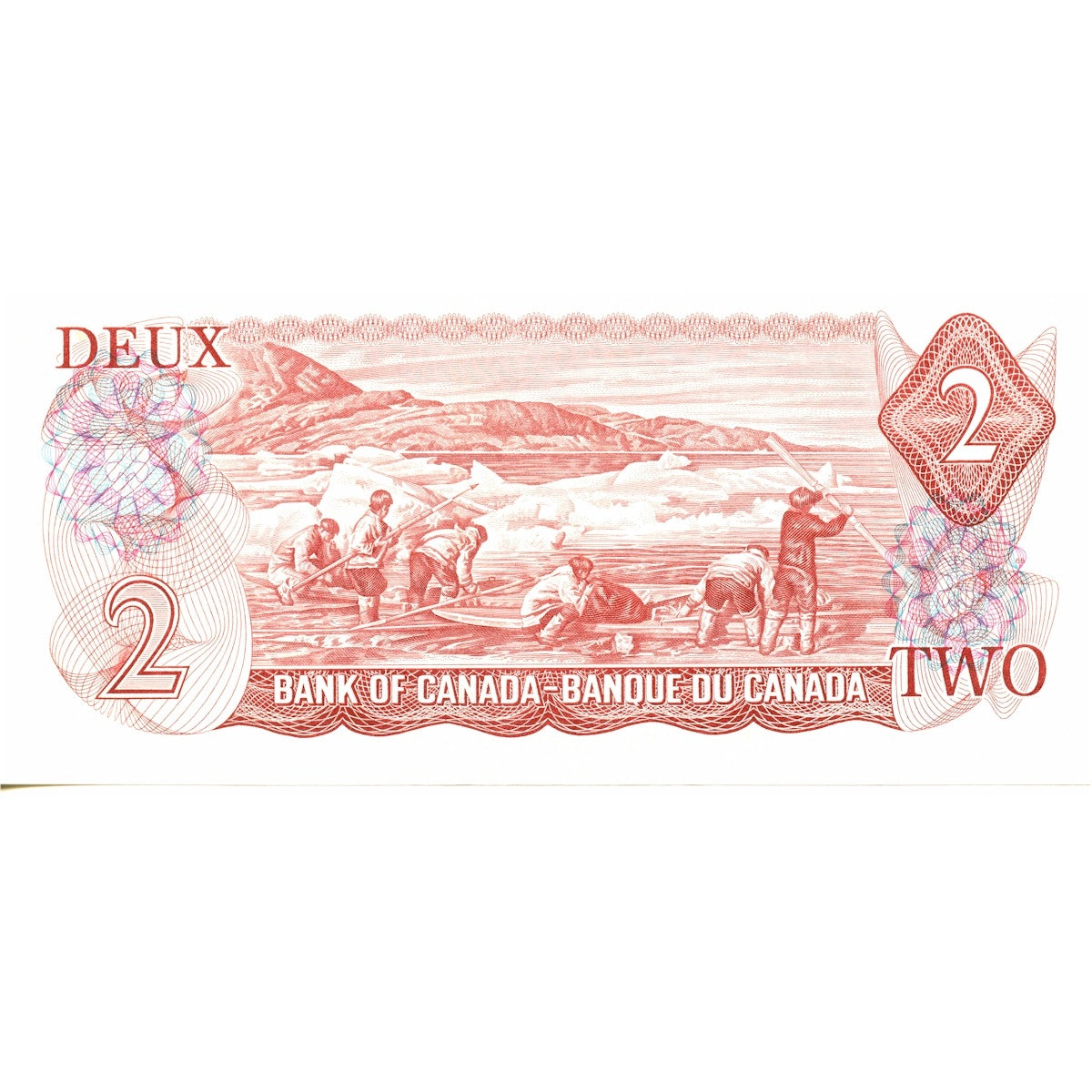 BC-47a 1974 Canada $2 Lawson-Bouey, RG, AU-UNC