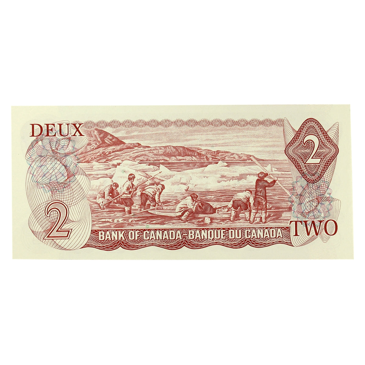 BC-47a 1974 Canada $2 Lawson-Bouey, RV, AU-UNC