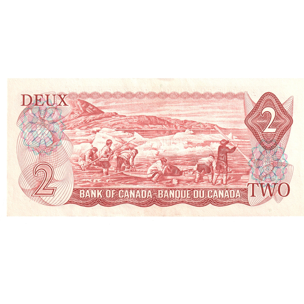 BC-47a 1974 Canada $2 Lawson-Bouey, UM, AU-UNC
