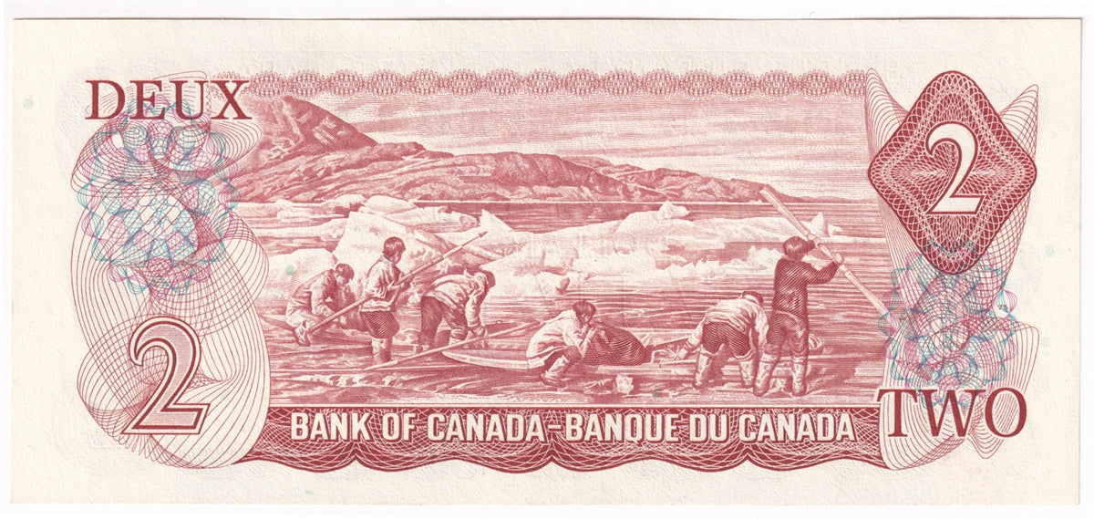 BC-47a 1974 Canada $2 Lawson-Bouey, UM, UNC
