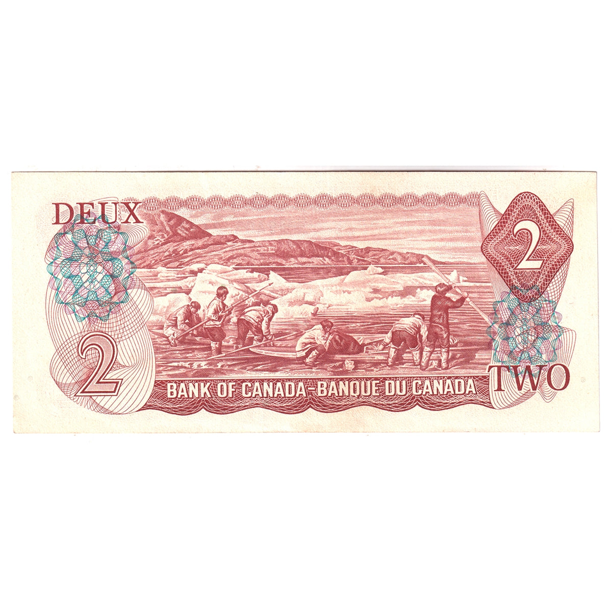 BC-47aA 1974 Canada $2 Lawson-Bouey, *BA, Almost Uncirculated (AU50)