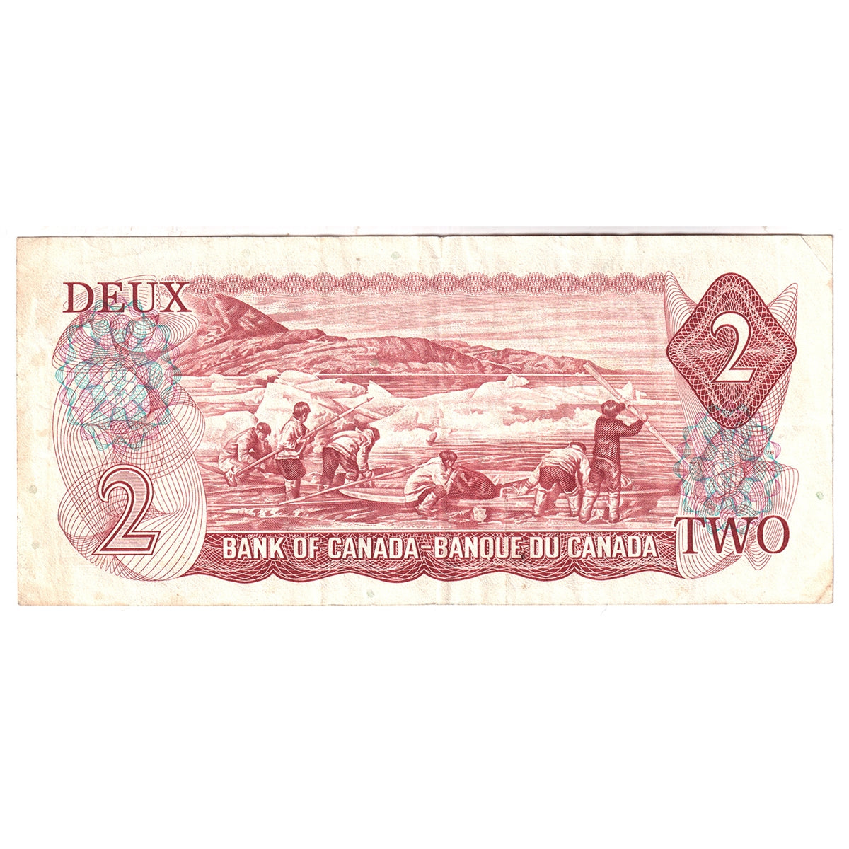 BC-47aA 1974 Canada $2 Lawson-Bouey, *UG, VF