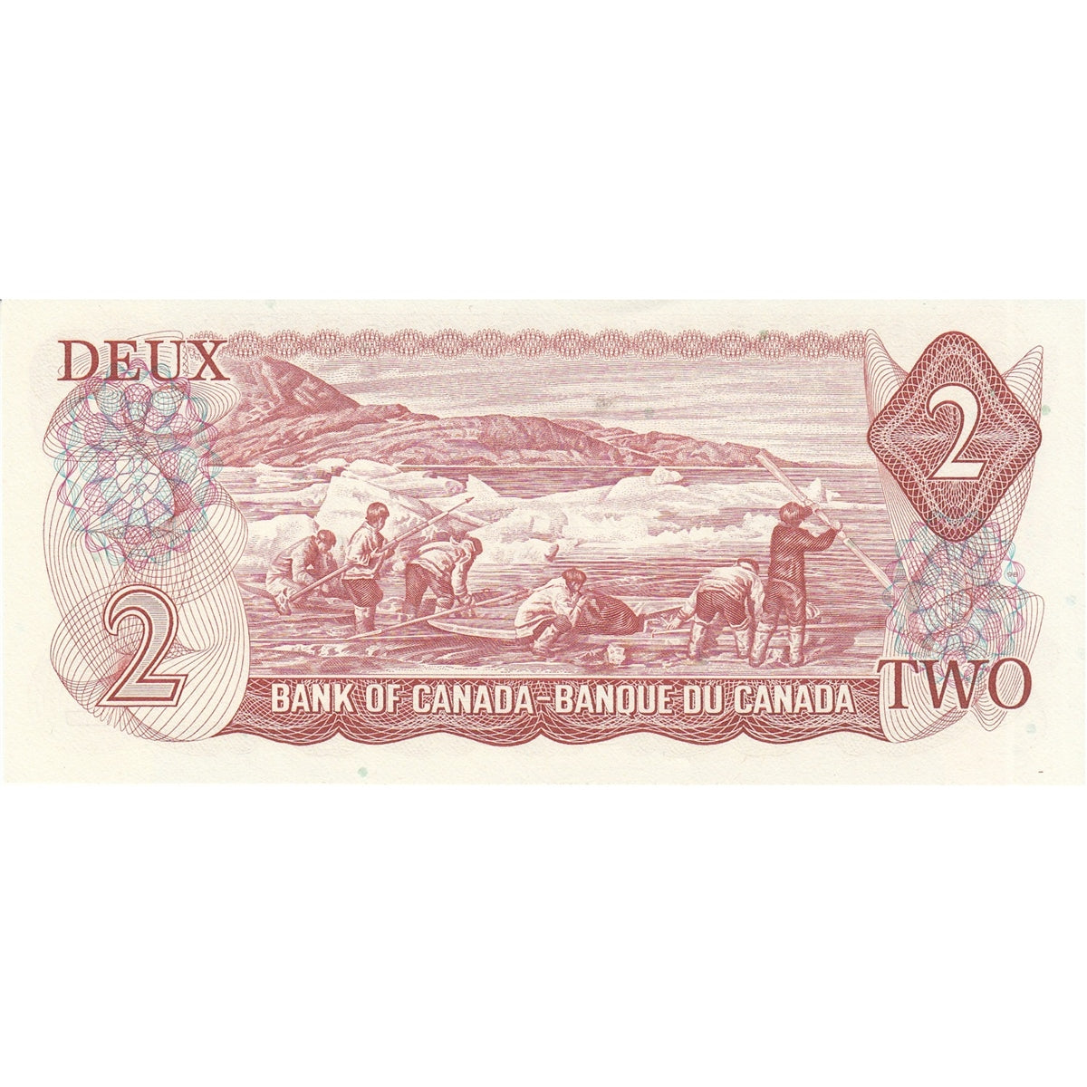 BC-47a-i 1974 Canada $2 Lawson-Bouey, ABZ, Uncirculated (MS60)