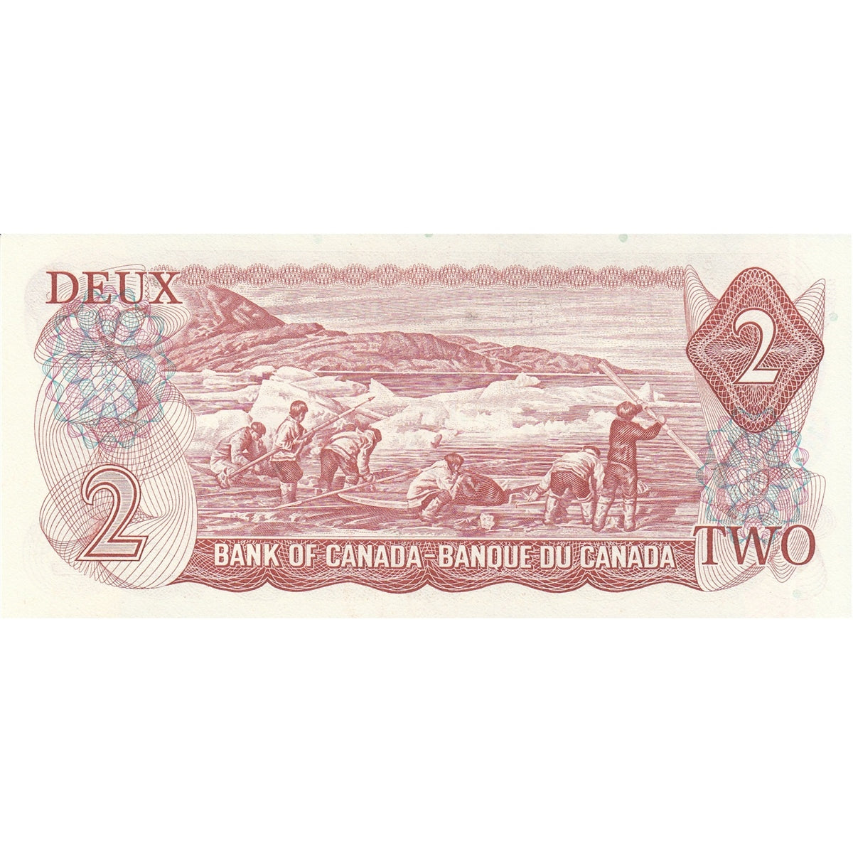 BC-47a-i 1974 Canada $2 Lawson-Bouey, AGA, Choice Uncirculated (CUNC63)