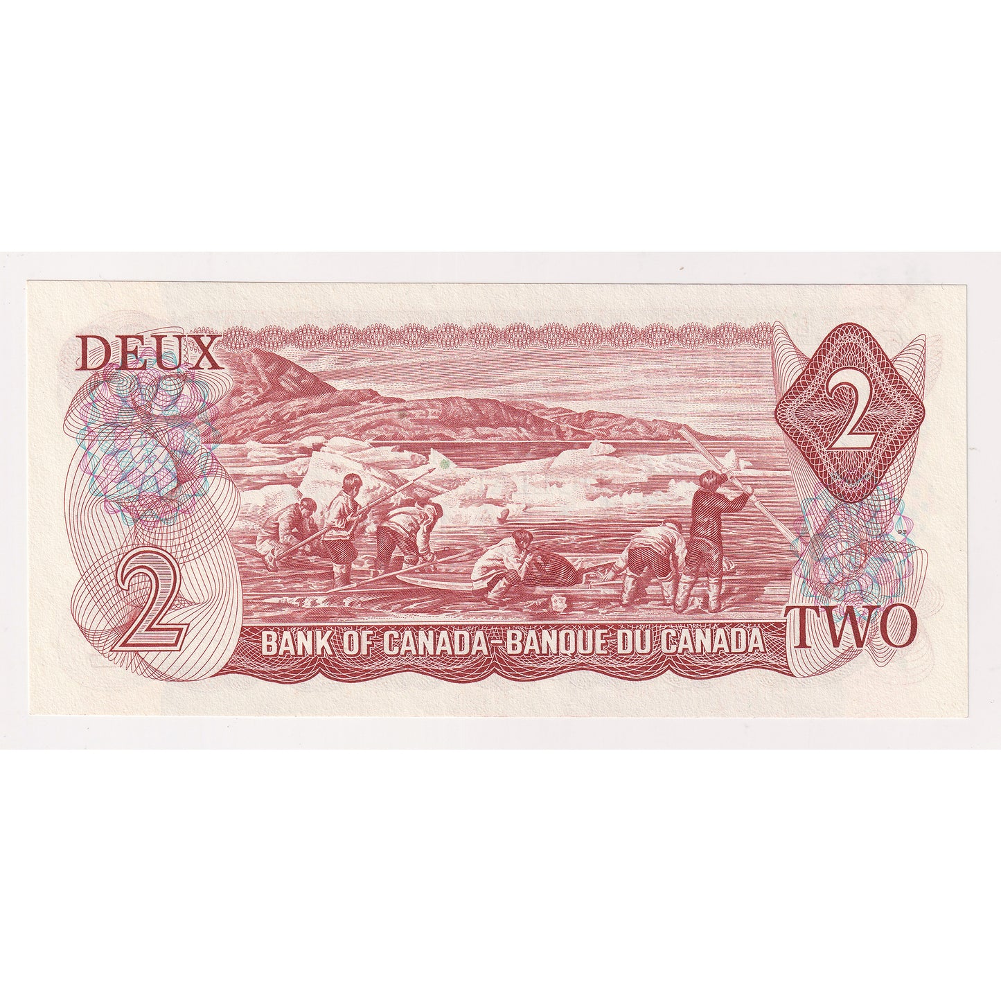 BC-47a-i 1974 Canada $2 Lawson-Bouey, AGB, Choice Uncirculated (CUNC63)