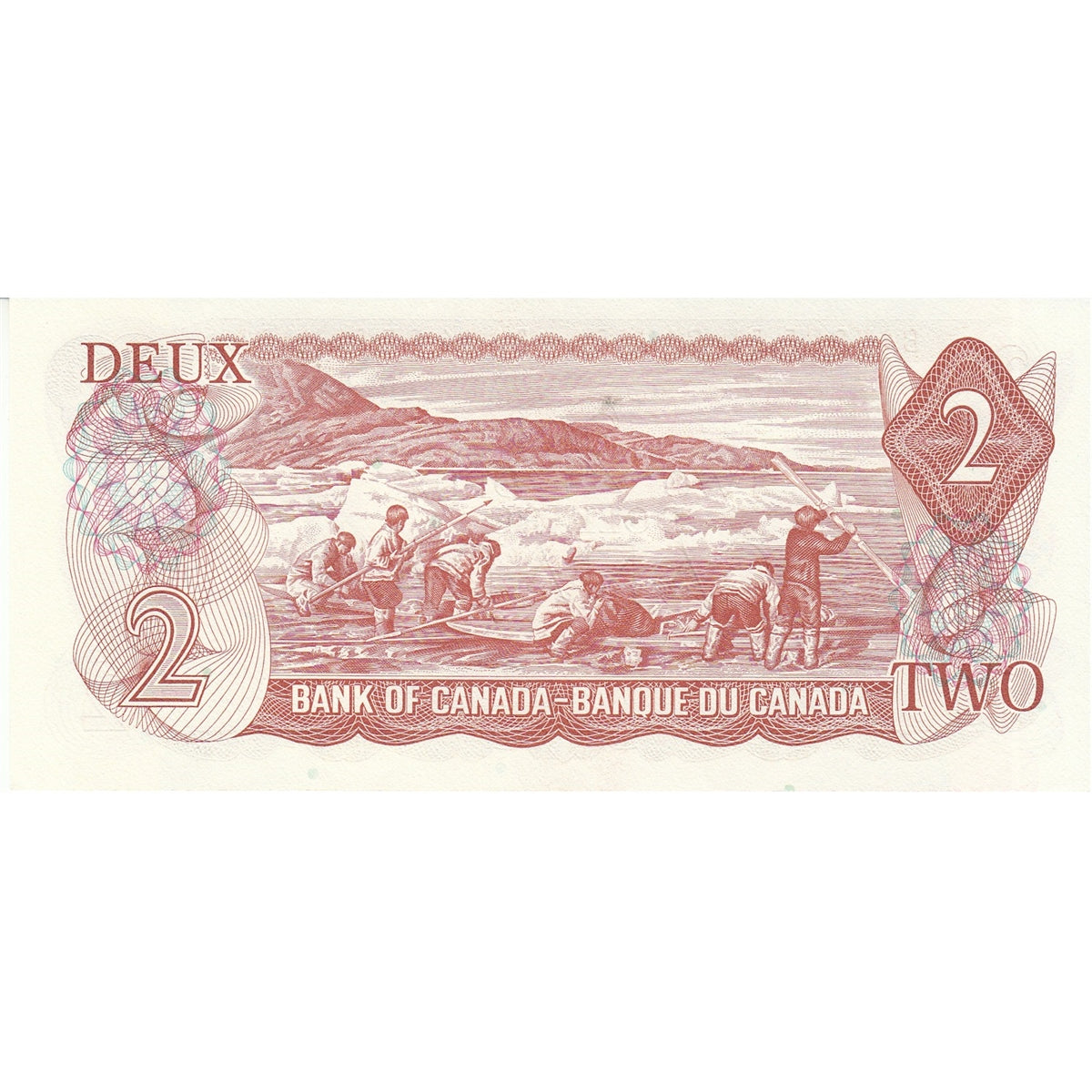 BC-47b 1974 Canada $2 Crow-Bouey, ARC, Uncirculated (MS60)
