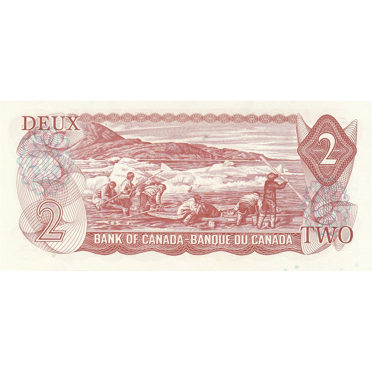 BC-47b 1974 Canada $2 Crow-Bouey, ARD, Choice Uncirculated (CUNC63)