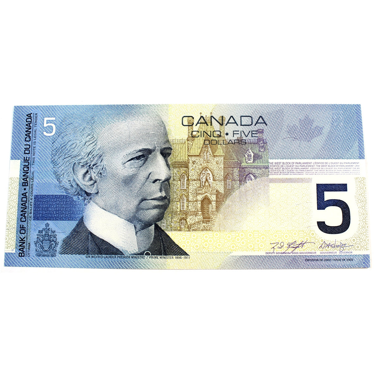 BC-62aA-i 2003 Canada $5 Knight-Dodge, HNH (9.40-9.84), Choice Uncirculated (CUNC63)