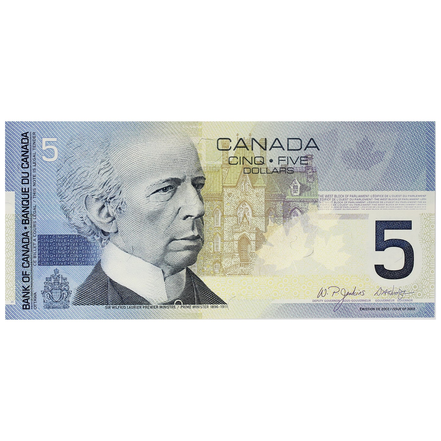 BC-62bA 2005 Canada $5 Jenkins-Dodge, HOU (5.90-6.00), CUNC