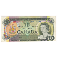 BC-50a 1969 Canada $20 Beattie-Rasminsky, ED, Extra Fine (EF40)