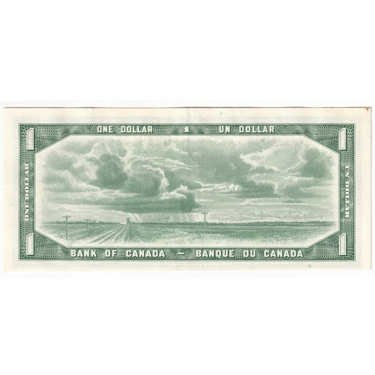 BC-37bA 1954 Canada $1 Beattie-Rasminsky, *S/O, EF-AU (EF45)