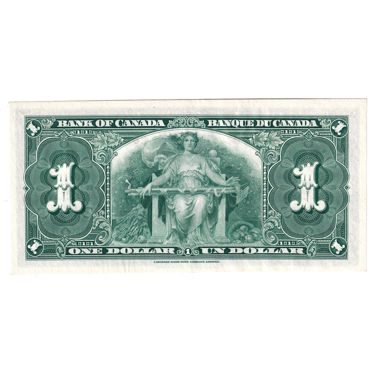 BC-21c 1937 Canada $1 Gordon-Towers, Z/L, Almost Uncirculated (AU50)